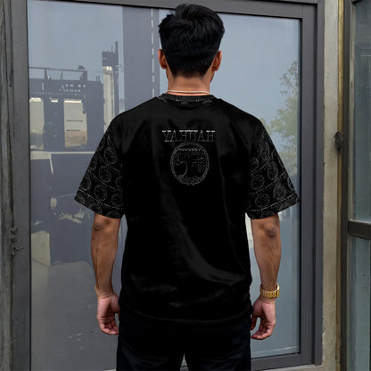 Yahuah: Tree of Life (02-04) - The Etched Testimony | Men's Drop Shoulder Tee