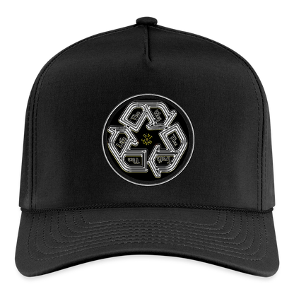 Truth Illustrated 03-02 Designer Imperial Headwear Rope Cap (4 colors) - black/black