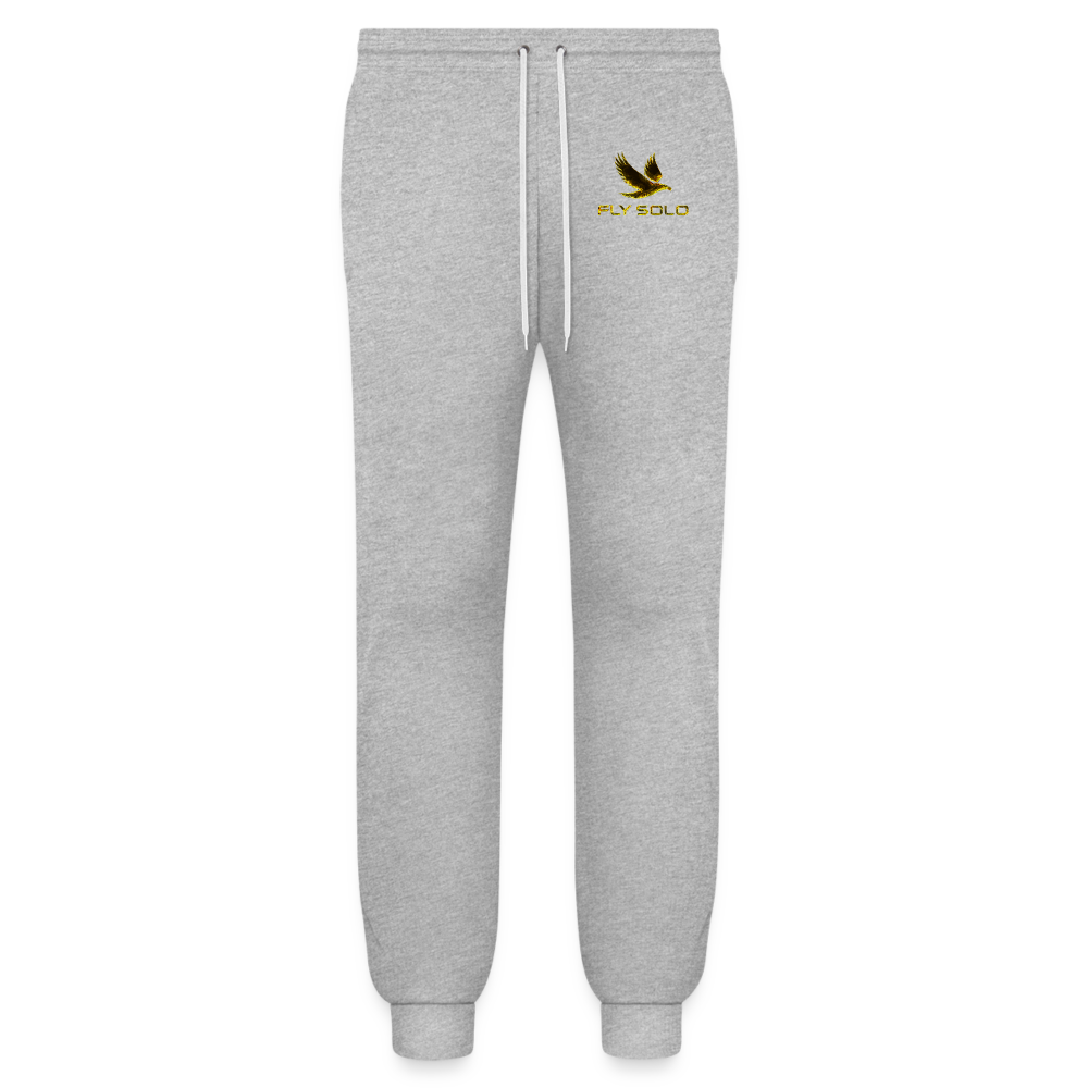 Outspoken Designs 03-01 "Fly Solo" Designer Bella + Canvas Unisex Joggers - heather gray