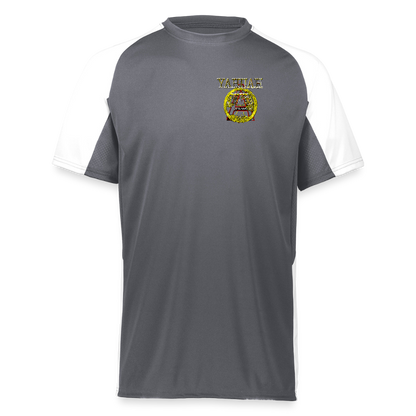 A-Team 01-01 Designer Augusta Sportswear Unisex Cutter Jersey (16 colors) - graphite/white