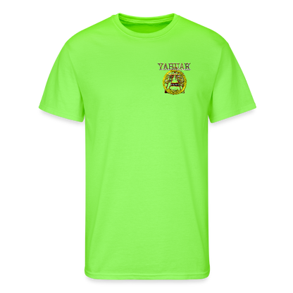 A-Team 01-01 Designer Jerzees Men’s 50/50 T-shirt (10 colors) - neon green