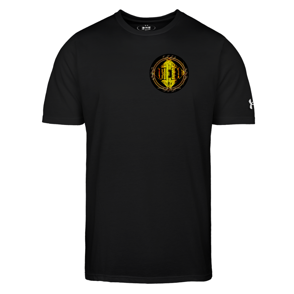 Hebrew World 02-01 Designer Under Armour Men's Athletic 2.0 T-shirt (4 colors) - black