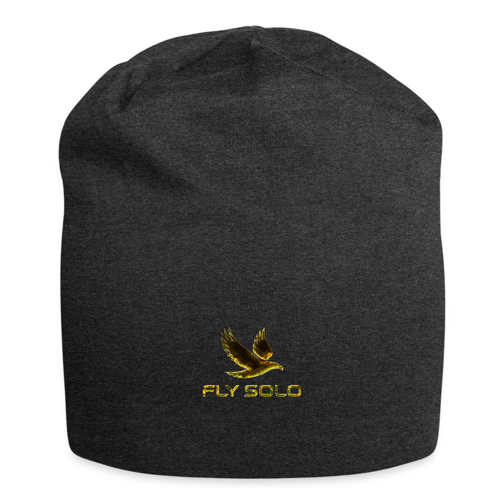 Outspoken Designs 03-01 "Fly Solo" Designer Jersey Beanie - charcoal grey