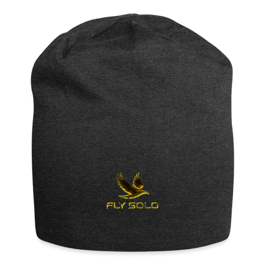 Outspoken Designs 03-01 "Fly Solo" Designer Jersey Beanie - charcoal grey