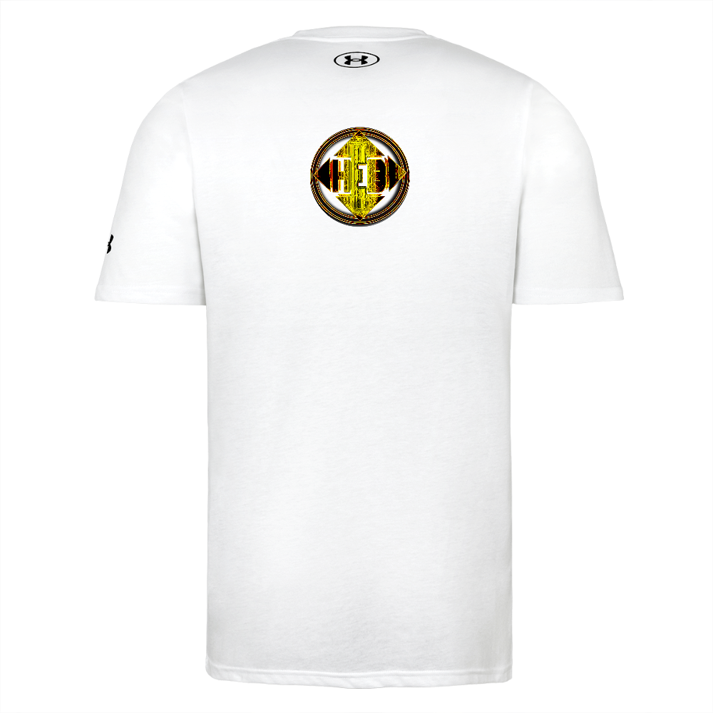 Hebrew World 02-01 Designer Under Armour Men's Athletic 2.0 T-shirt (4 colors) - white