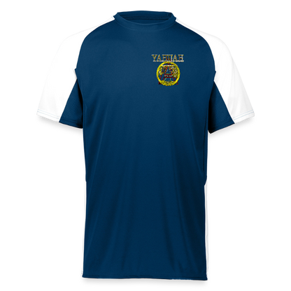 A-Team 01-01 Designer Augusta Sportswear Unisex Cutter Jersey (16 colors) - navy/white