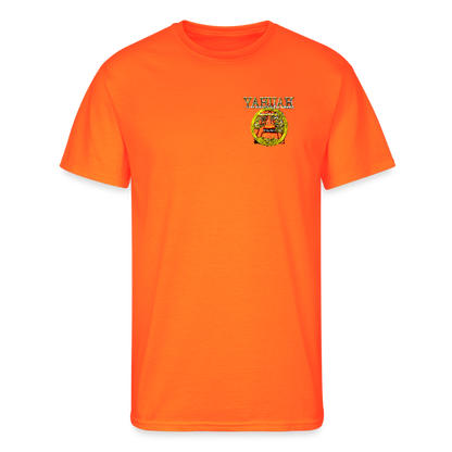 A-Team 01-01 Designer Jerzees Men’s 50/50 T-shirt (10 colors) - neon orange