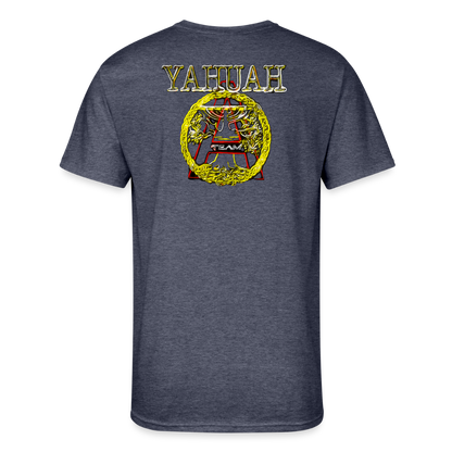 A-Team 01-01 Designer Jerzees Men’s 50/50 T-shirt (10 colors) - navy heather