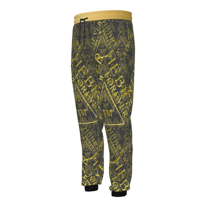 I AM HEBREW 03-01 Men's Designer Joggers