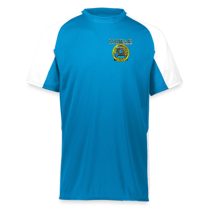 A-Team 01-01 Designer Augusta Sportswear Unisex Cutter Jersey (16 colors) - royal/white