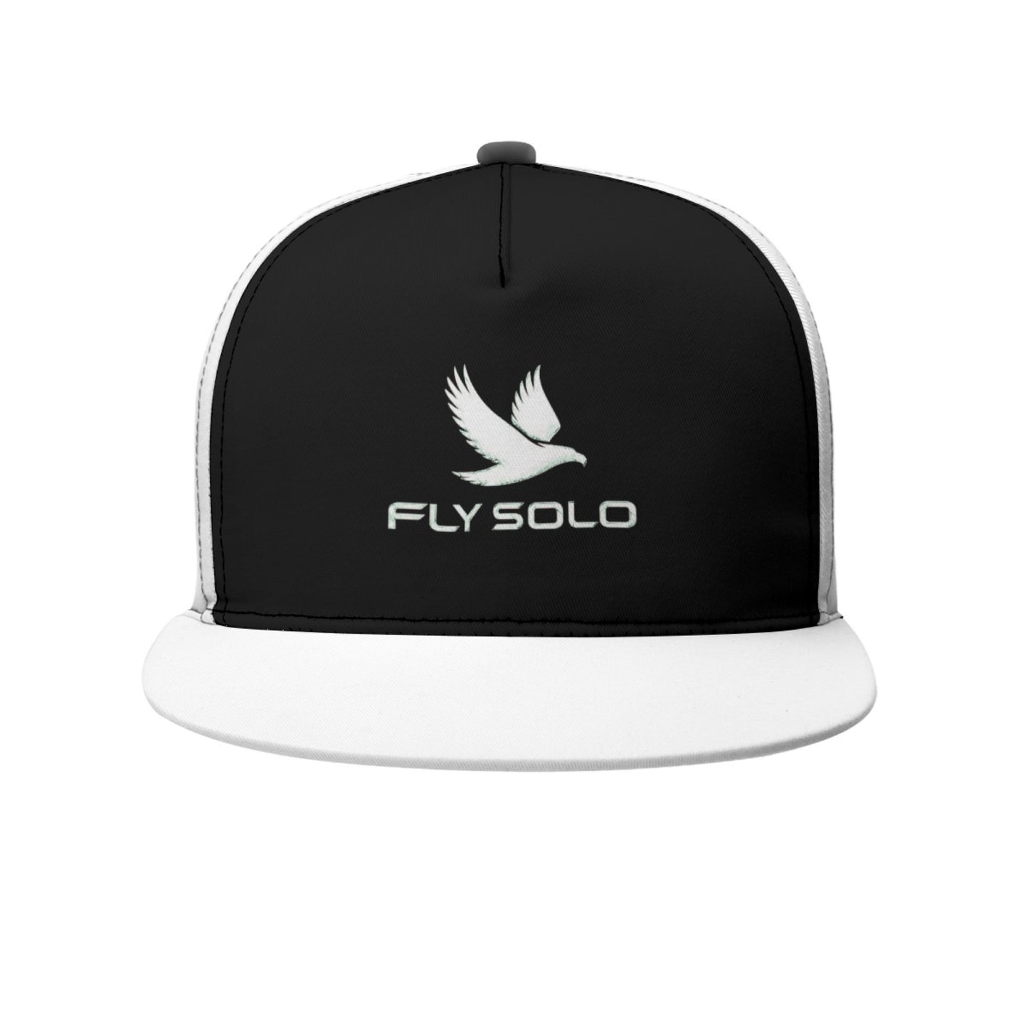 "Fly Solo" Night/Day | Men's Peaked Snapback Cap