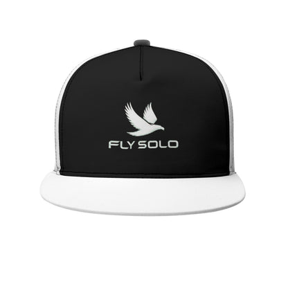 "Fly Solo" Night/Day | Men's Peaked Snapback Cap