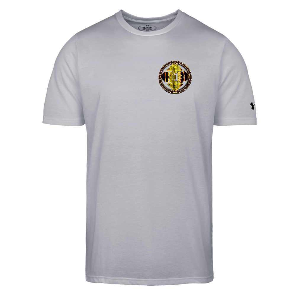 Hebrew World 02-01 Designer Under Armour Men's Athletic 2.0 T-shirt (4 colors) - gray