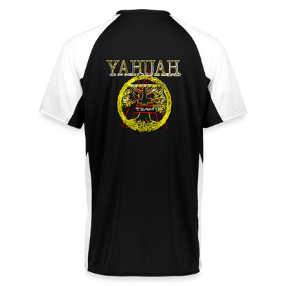 A-Team 01-01 Designer Augusta Sportswear Unisex Cutter Jersey (16 colors) - black/white