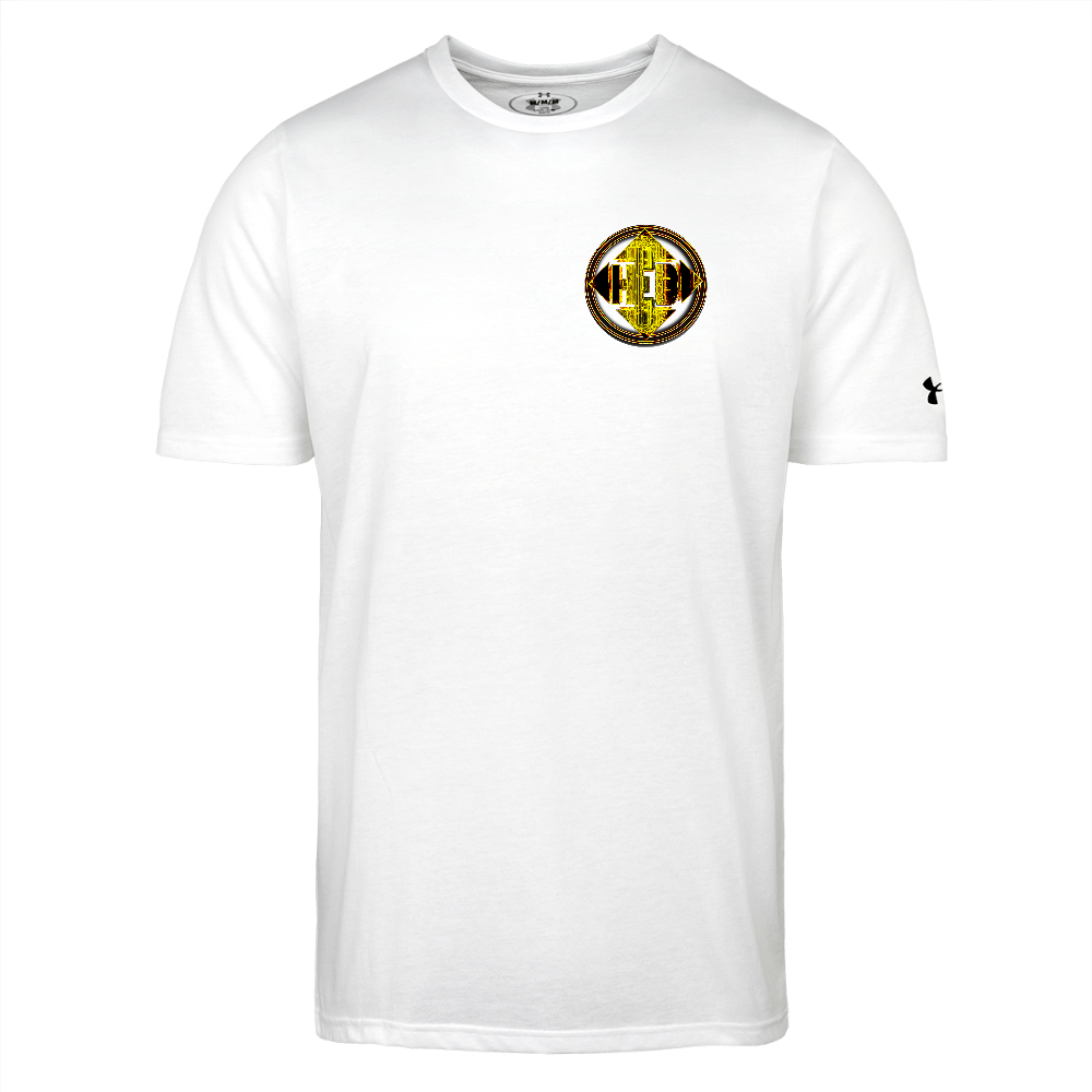 Hebrew World 02-01 Designer Under Armour Men's Athletic 2.0 T-shirt (4 colors) - white