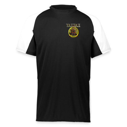 A-Team 01-01 Designer Augusta Sportswear Unisex Cutter Jersey (16 colors) - black/white
