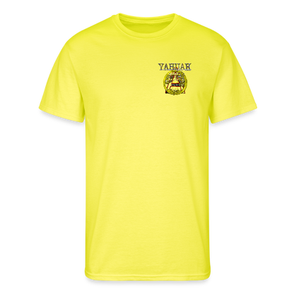 A-Team 01-01 Designer Jerzees Men’s 50/50 T-shirt (10 colors) - neon yellow