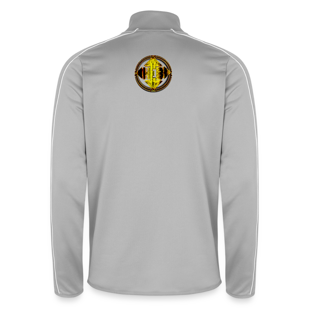 Hebrew World 02-01 Designer Under Armour Men's Command Quarter Zip 2.0 Sweatshirt (3 colors) - light gray