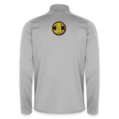 Hebrew World 02-01 Designer Under Armour Men's Command Quarter Zip 2.0 Sweatshirt (3 colors) - light gray