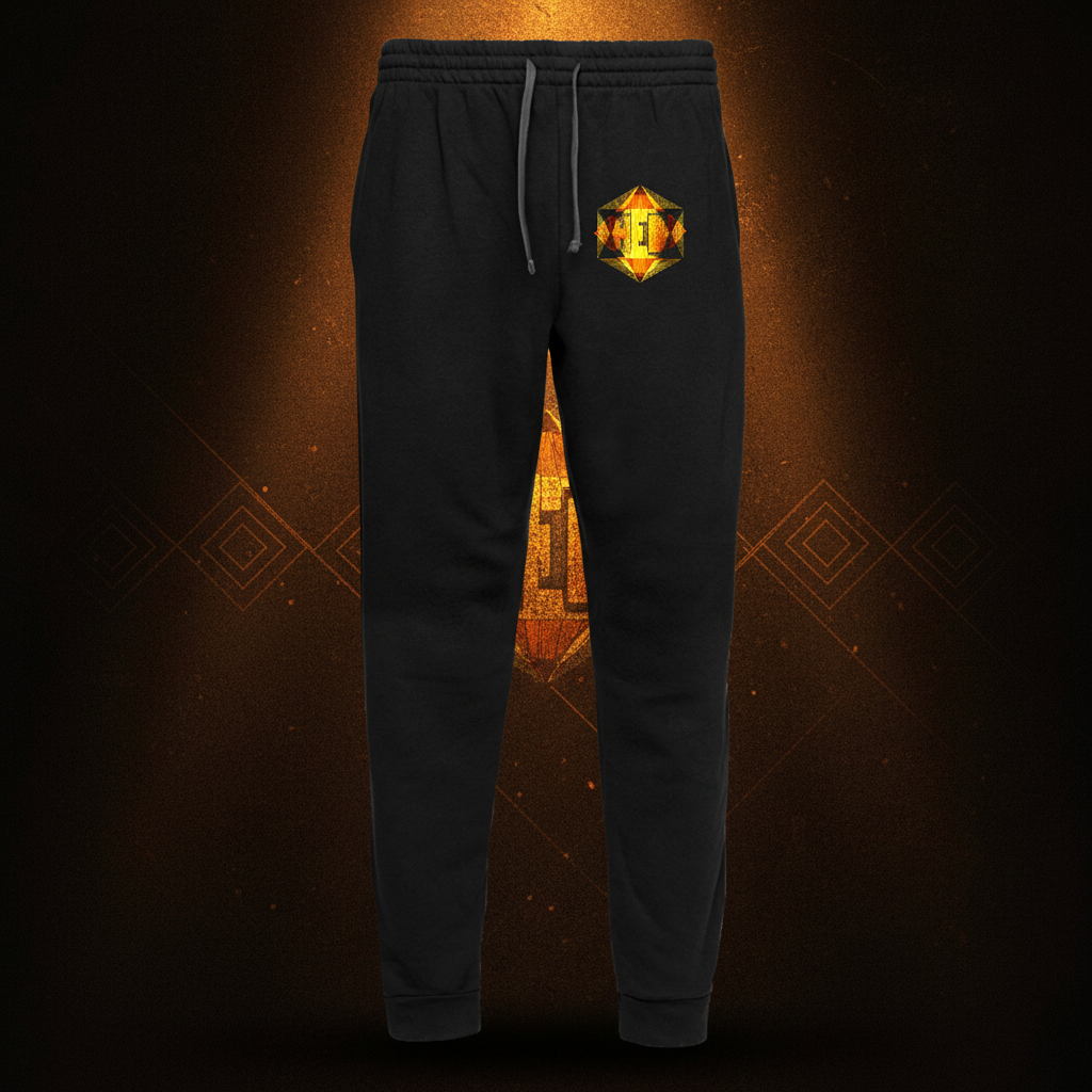 Hebrew World 01-01 The Radiant Six | Unisex Cotton-Blend Tapered Joggers