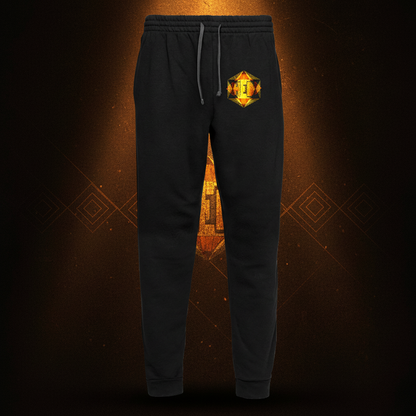 Hebrew World 01-01 The Radiant Six | Unisex Cotton-Blend Tapered Joggers