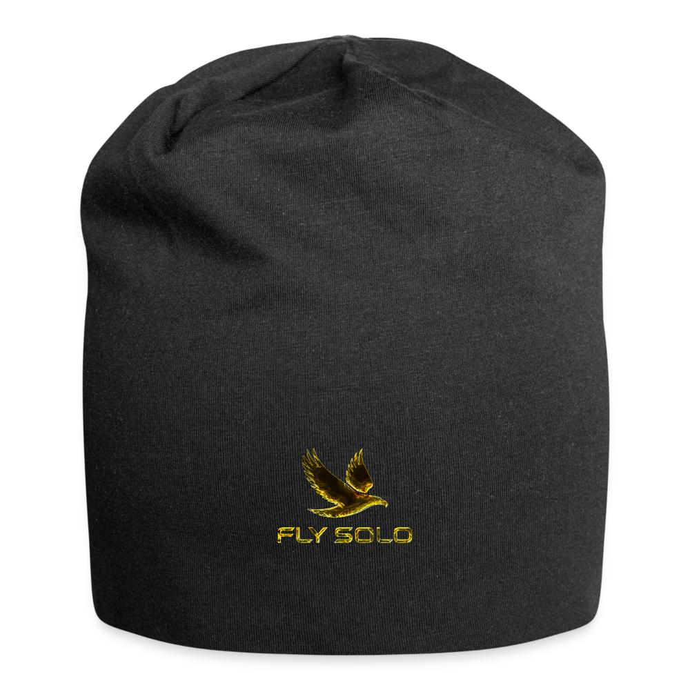 Outspoken Designs 03-01 "Fly Solo" Designer Jersey Beanie - black