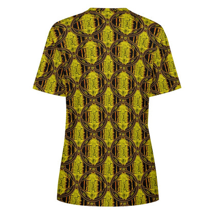 Hebrew World 02-01 Ladies Designer Cotton T-shirt (5 colors)