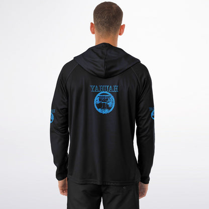 Yahuah: Tree of Life (02-03) - The Living Ruach | Men's Lightweight Raglan Hoodie