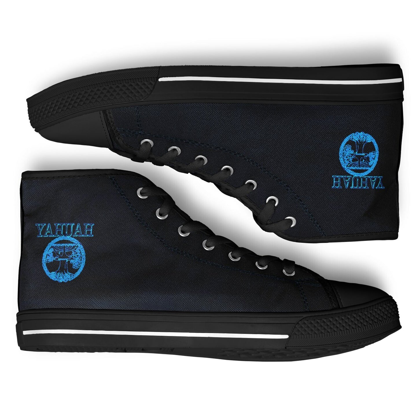Yahuah-Tree of Life 02-02 Urban Peak Unisex High Top Canvas Sneakers