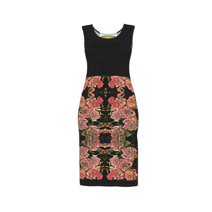 Floral Embosses (06-01): Adom - The Physical Mirror | Sheath Dress