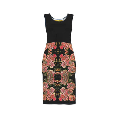 Floral Embosses (06-01): Adom - The Physical Mirror | Sheath Dress