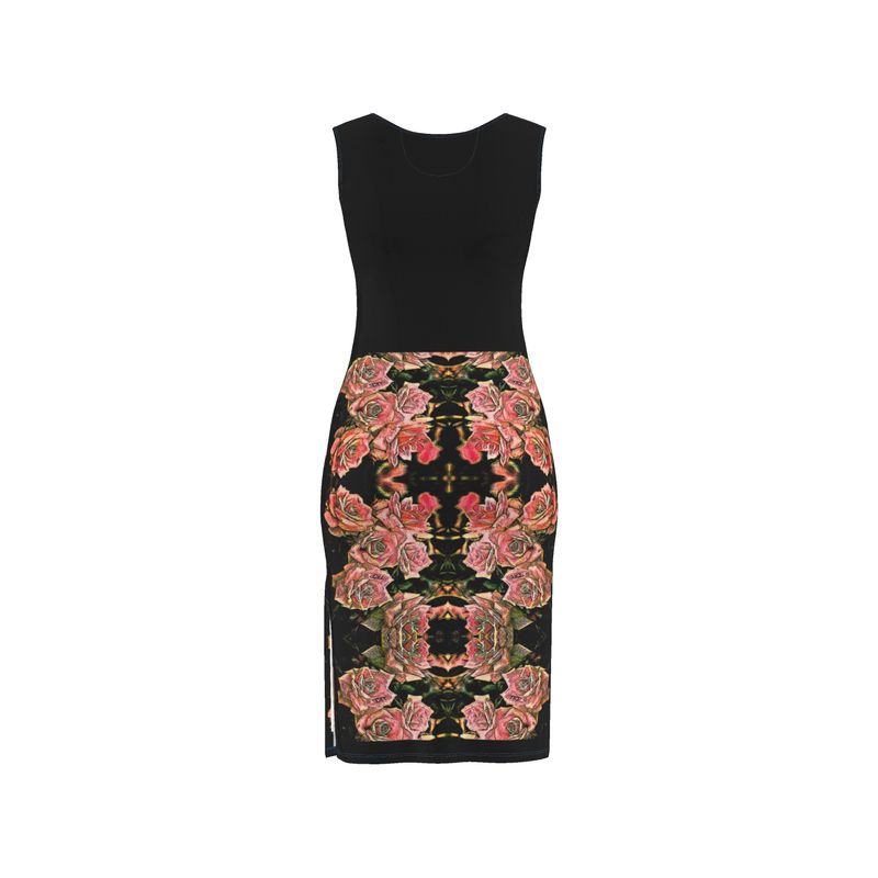 Floral Embosses (06-01): Adom - The Physical Mirror | Sheath Dress