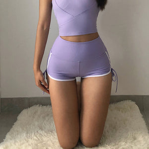 Slim Fit High Waist Sports Shorts (5 colors)