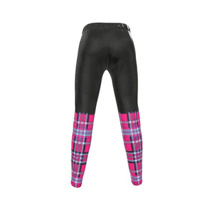 TRP Twisted Patterns 06: Digital Plaid 01-04A Pantalones deportivos de diseñador para mujer 