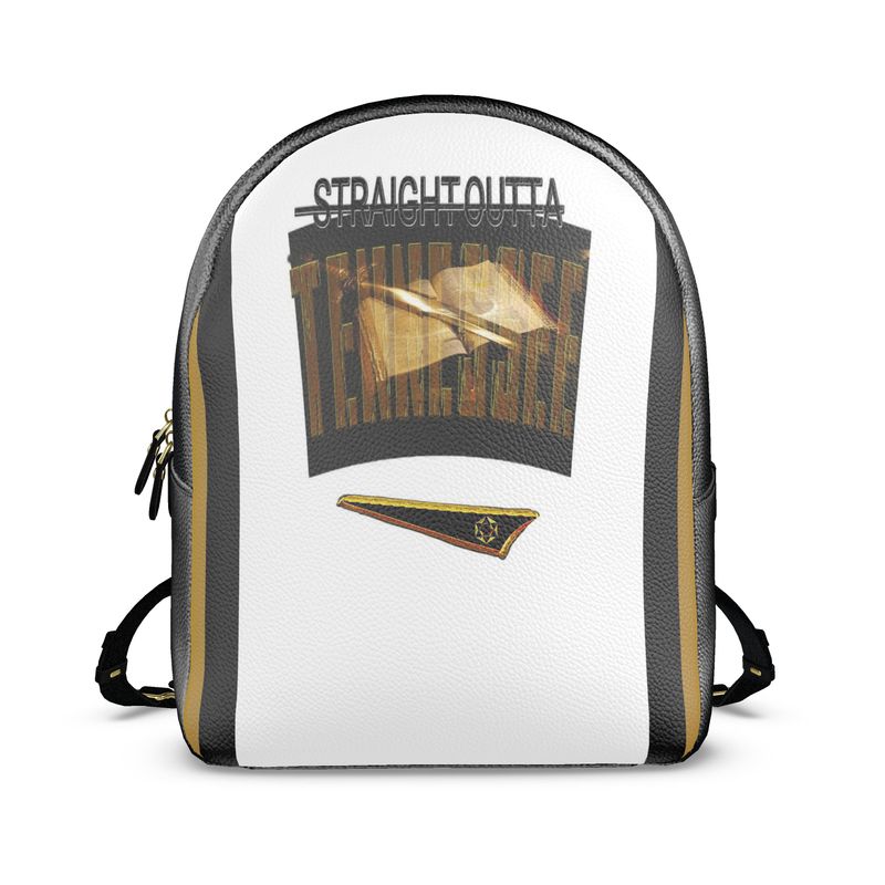 Straight Outta Tennessee 01 Designer Colville Leather Backpack