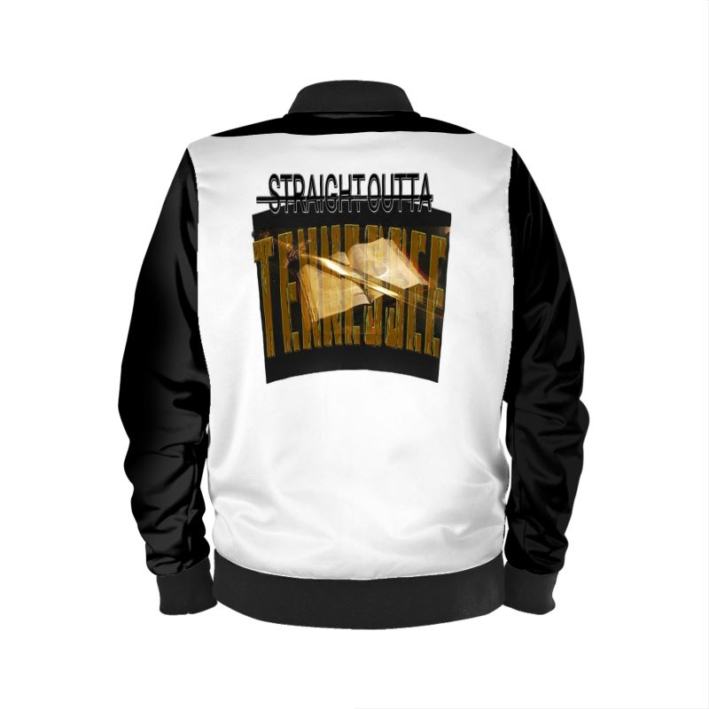 Straight Outta Tennessee 01 Men's Designer Bomber Jacket