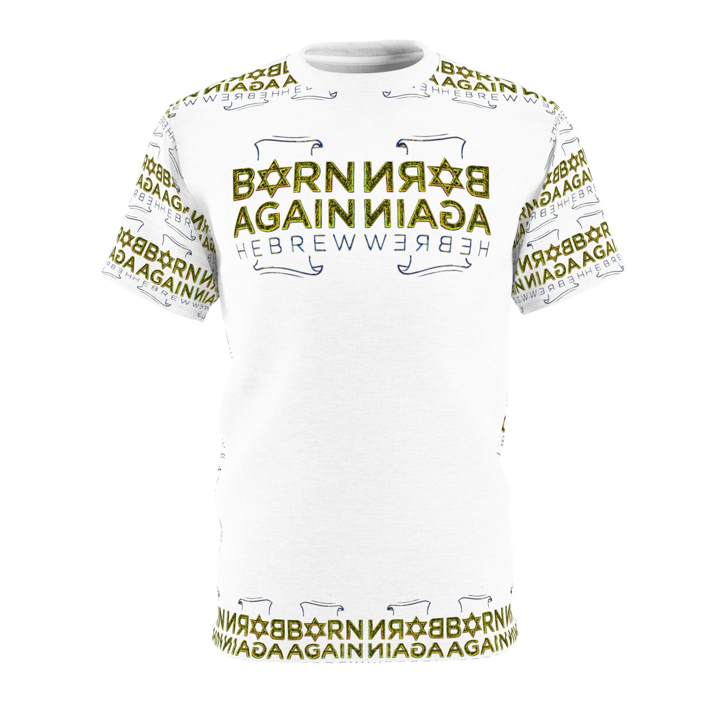 Born Again Hebrew 01-01 Designer Unisex T-shirt