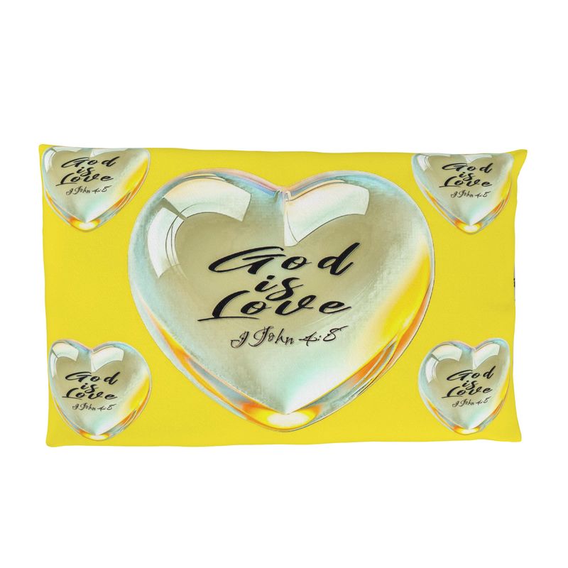 Illustrated Truth 01-01 "God is Love" Designer Pillow Case