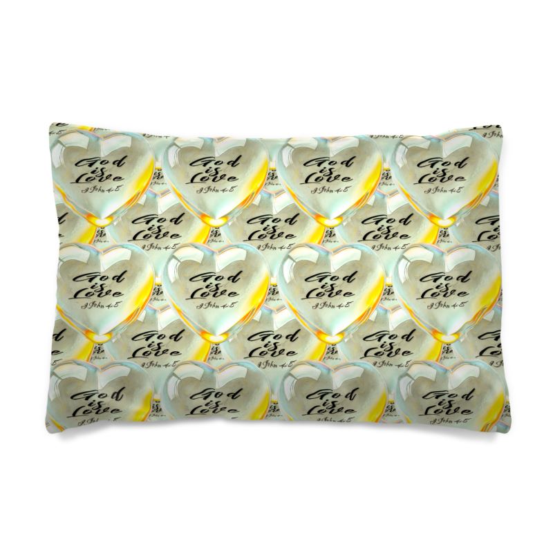 Illustrated Truth 01-01 "God is Love" Designer Bed Sheet