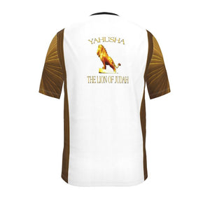 Yahusha-The Lion of Judah 01 Voltage Men's Designer Jersey T-shirt