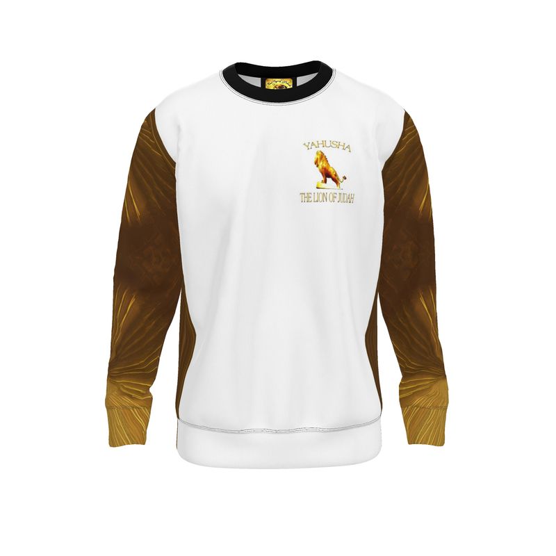 Yahusha-The Lion of Judah 01 Voltage Designer Unisex Sweatshirt