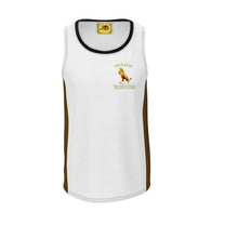 Cargar imagen en el visor de la galería, Yahusha-The Lion of Judah 01 Voltage Men&#39;s Designer Flowy Sleeveless T-shirt