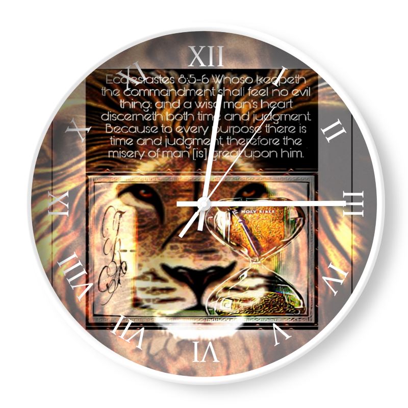 Scripture Pictures 01 Wall Clock