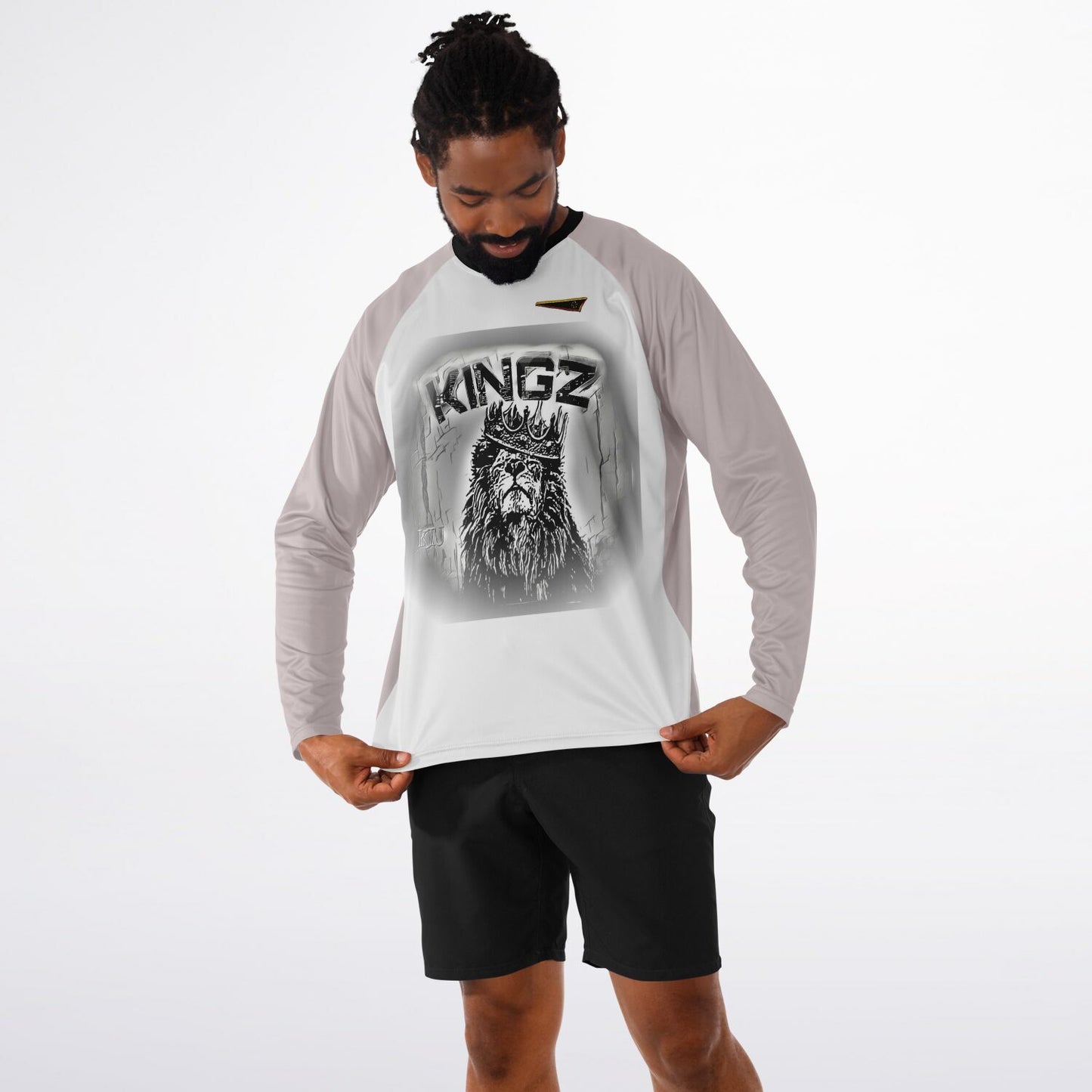 KINGZ 01-02 Men's Designer Long Sleeve Performance T-shirt