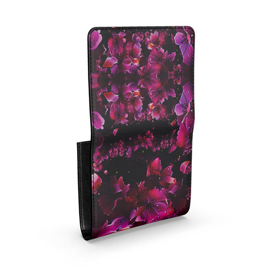 TRP Floral Print 02 Designer Small Leather Foldover Wallet