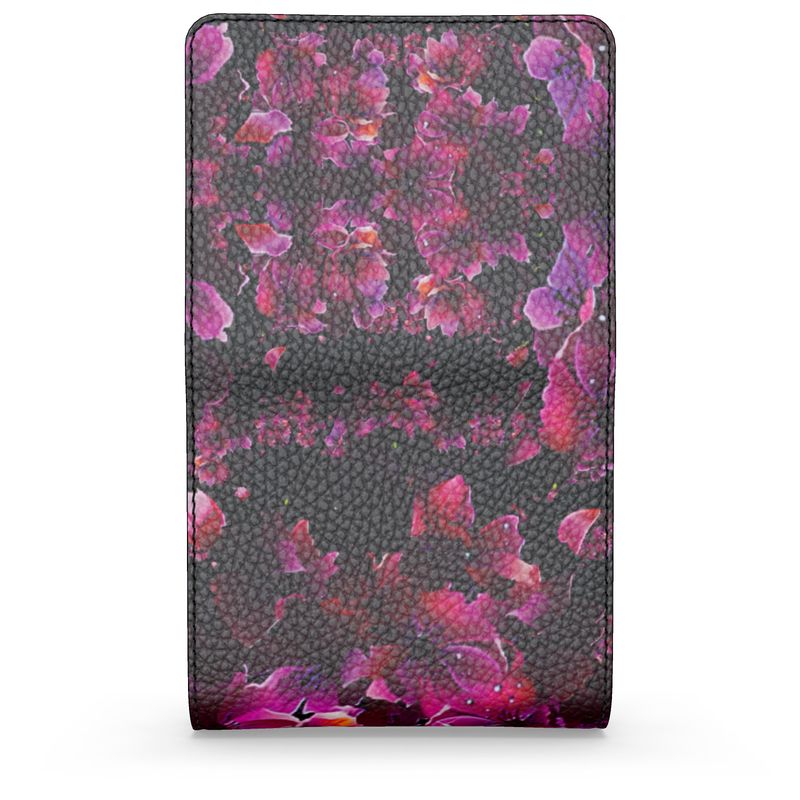 TRP Floral Print 02 Designer Small Leather Foldover Wallet