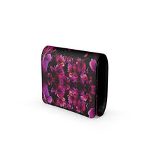 Load image into Gallery viewer, TRP Floral Print 02 Designer Small Leather Foldover Wallet