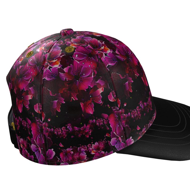 TRP Floral Print 02 Ladies Designer Baseball Cap