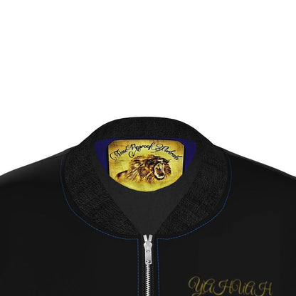 Yahuah: Tree of Life (01-02) - Royal Raiment | Women's Softshell Bomber Jacket with Satin Lining