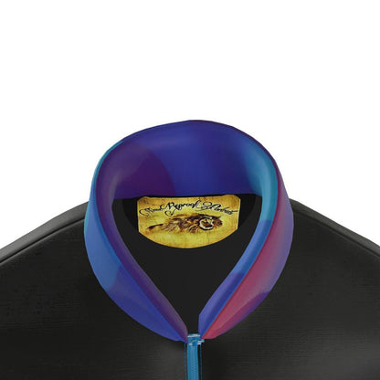 Yahuah: Tree of Life (01-02) - Royal Raiment | Men's Stand Collar Puffer Jacket